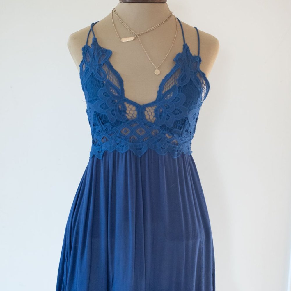 Free People Adella Slip Dress